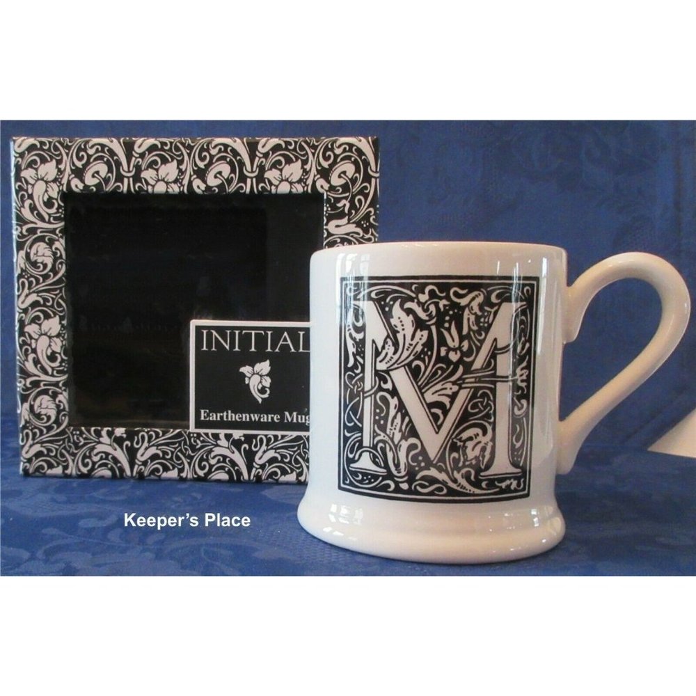 Creative Tops Initial "M" Earthenware Mug Cup